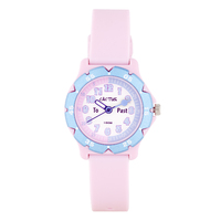 Hero Kids Watch Pink with Time Teaching Dial 31mm - WR100m