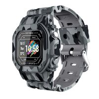 NEXUS Fitness Tracker Watch - Camo Black and Grey