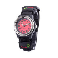 Red Rugged Ranger Kids Watch Velcro Band Red Dial Water Resistant 100m