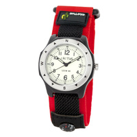 Navigator Kids Watch with Compass RED Velcro Band 100M Water Resistant Luminous  Dial