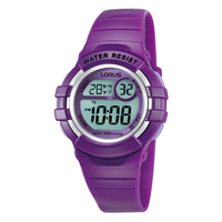 Purple Digital Watch for Kids WR100m Dial 38.5mm