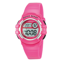Pink Digital Sport Watch for Kids Teens WR100m 38.5mm