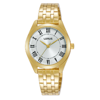 Ladies Gold Watch 28mm Champagne Dial