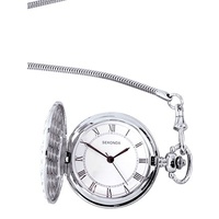 Silver Pocket Watch Roman Numeral by Sekonda